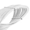 PCIe 6 kontaktų ilginamasis kabelis BITFENIX Alchemy 45 cm baltas pintas