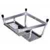 Kopėtėlė Krause 805027, aliumininė, 2 pakopos, max apkrova 150 kg, 680 mm ilgis, 41 cm aukštis