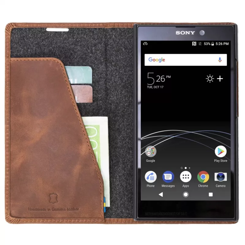 Krusell dėklas-piniginė Sony Xperia L2