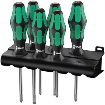 Wera 335/350/355/6 Kraftform Plus atsuktuvų rinkinys (6 vnt.)