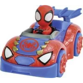 Automobilis vaikams CARRERA First Spidey model 20065032 – traukiamas ir paleidžiamas žaislinis automobiliukas