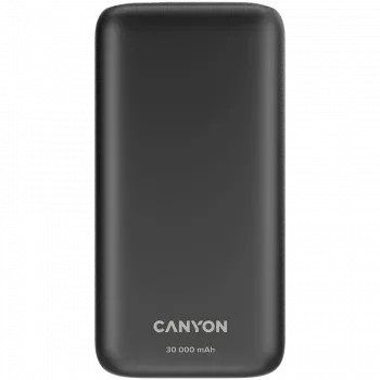 Canyon PB-301 30000 mAh PD/QC/Display juoda
