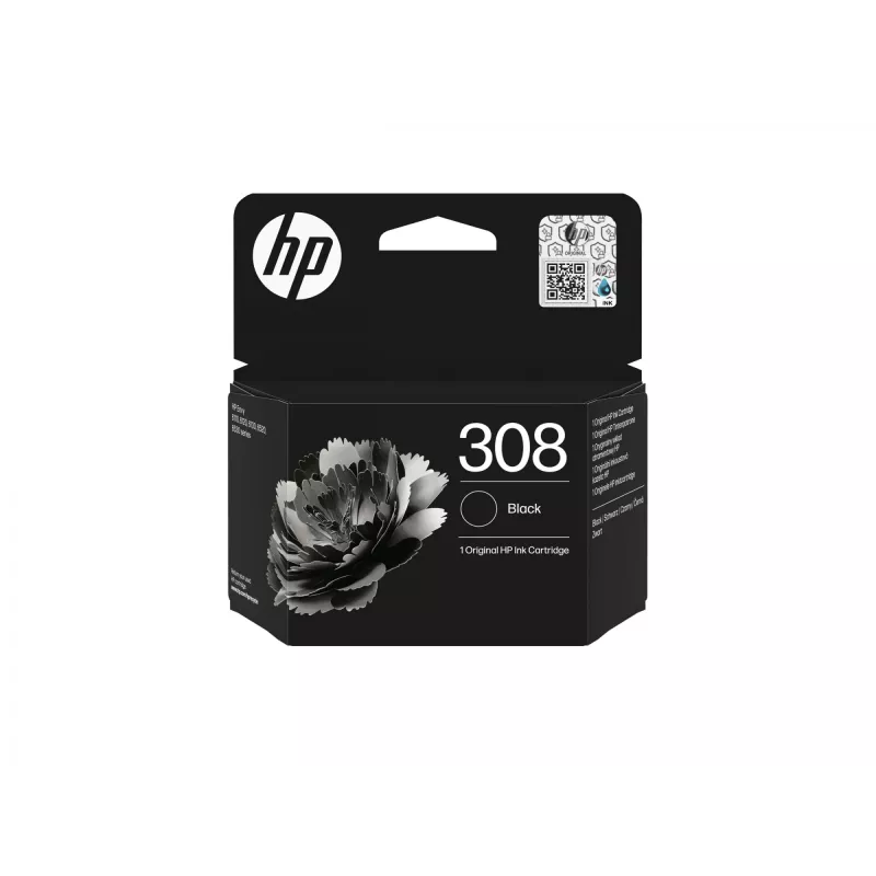 Originalus HP 308 juodas rašalo kasetė
