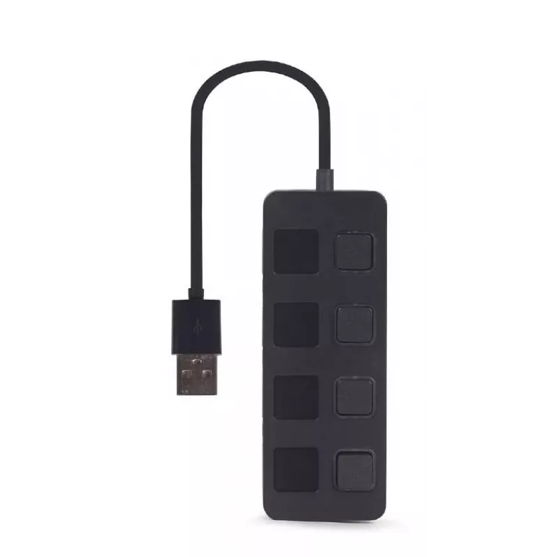 USB 2.0 4 prievadų šakotuvas Gembird UHB-U2P4-05