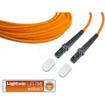 Lightwin aukštos kokybės dvipusis LWL šuoliukas, MM OM2, MTRJ - MTRJ (LDP-50 MTRJ-MTRJ 2.0)