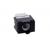 Keystone modulis A-LAN MKB-U6-1 — RJ45 U/UTP Cat6, 22/26 AWG, juodai baltas ABS korpusas