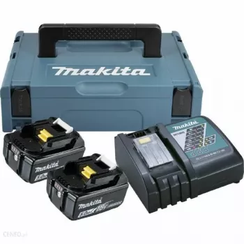 MAKITA MAITINIMO KOMPLEKTAS 18V 2x5,0Ah (BL1850Bx2+DC18RC) MAKPAC
