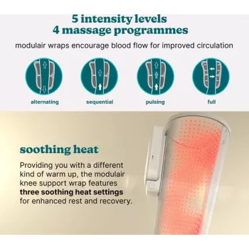Kelių įtvaras HoMedics SR-CMXKE10HBHD modulinė kompresinė sistema su valdikliu