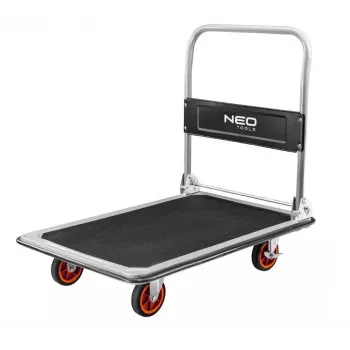 Transportinis vežimėlis NEO tools 84-403, keliamoji galia 300 kg, platforminis vežimėlis kroviniams perkelti