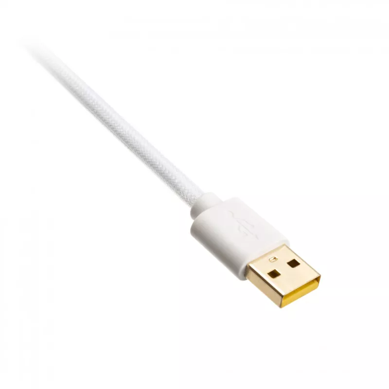 Suvyniojamas USB laidas Ducky White Edition DACOC2-WHT1, atjungiamas, baltas