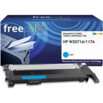 Dažų kasetė FREECOLOR K18862F7, suderinama su HP, Cian, 700 puslapių, 1 vnt.