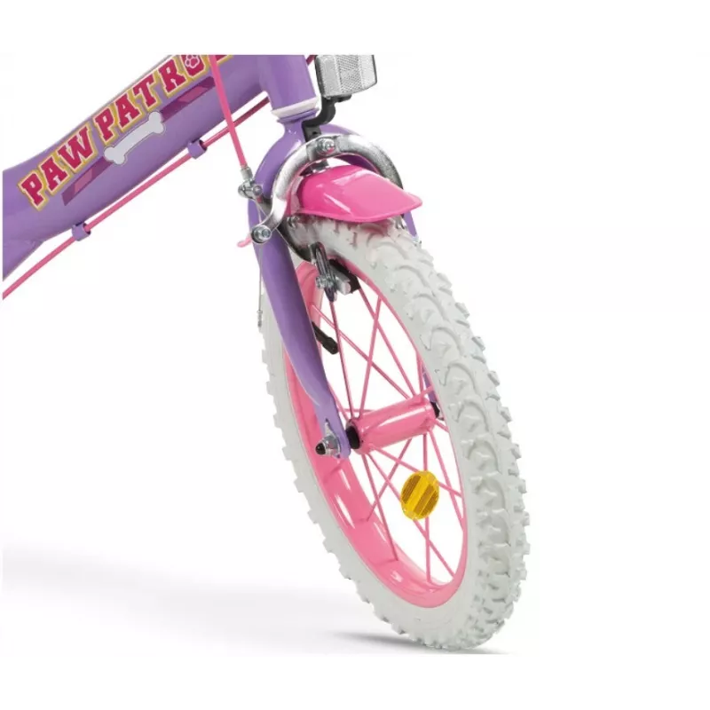 Vaikiškas dviratis 14 Paw Patrol Violetinis 1480 Mergaitėms TOIMSA