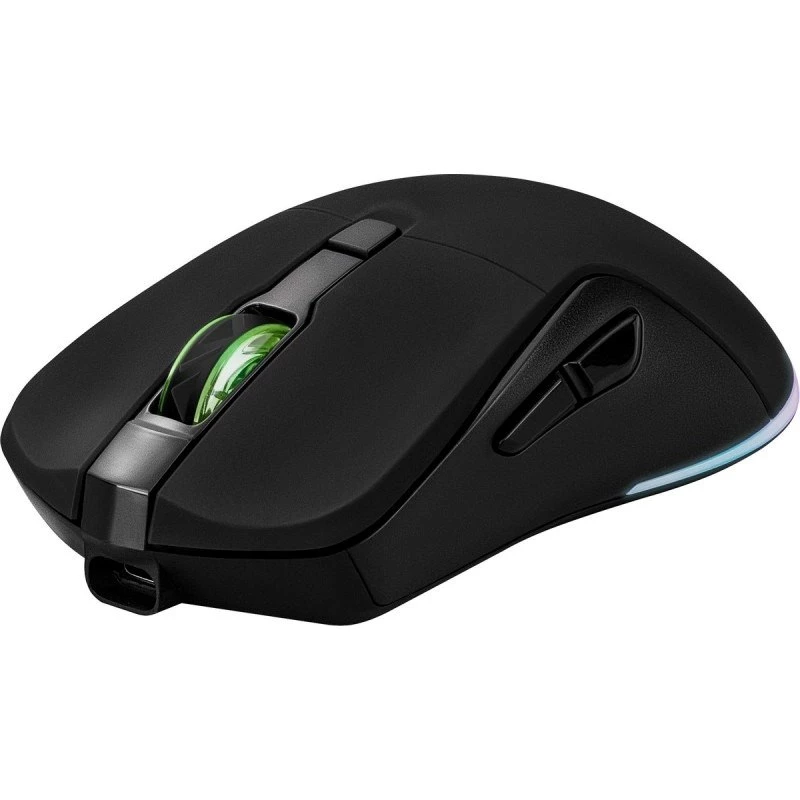 Belaidė žaidimų pelė DEFENDER Demon GM-534 RF, ambidekstrinė, 3200 DPI, 5 mygtukai, 2,4 GHz USB-A nano imtuvas