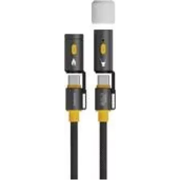4smarts 3in1 USB-C laidų rinkinys Explorer 1,5 m - skaitmeninis/duomenų (541240)