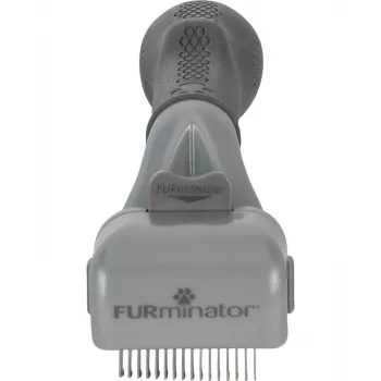 Šalinimo šepetys FURminator Adjustable katėms ir šunims, nerūdijančio plieno ašmenys, ergonomiška rankena, 185 g