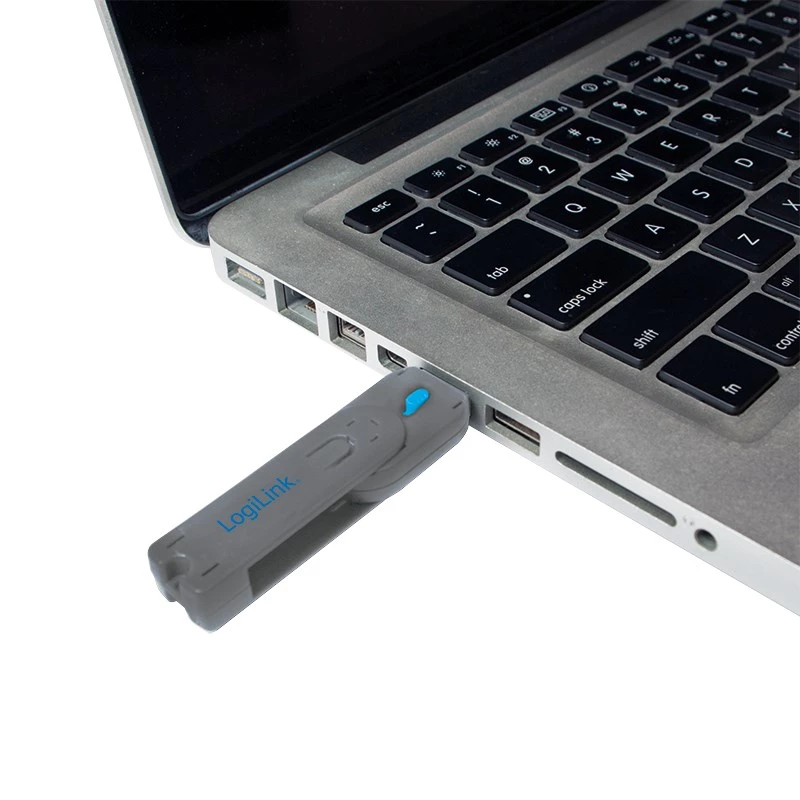 USB prievado spyna LogiLink AU0045 (mėlyna)
