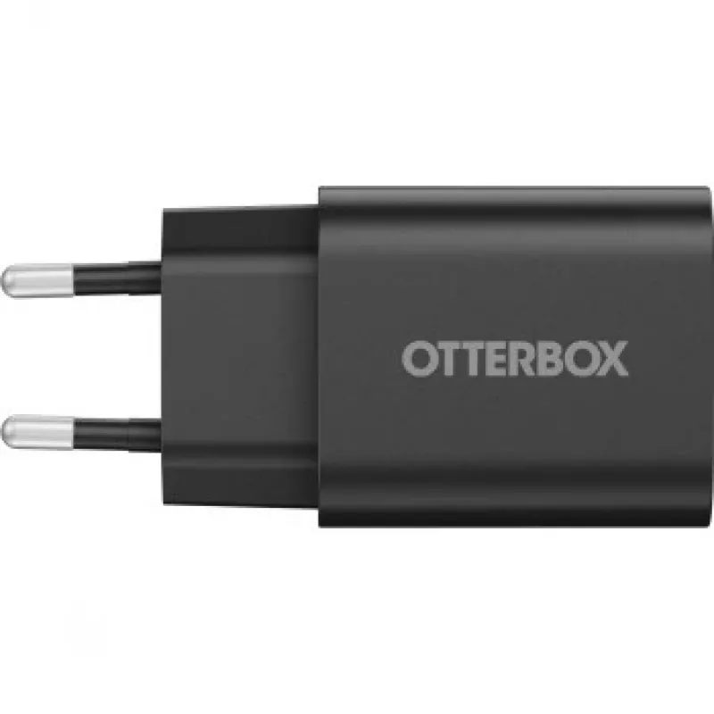 Sieninis įkroviklis OTTERBOX 20W USB-C su USB Power Delivery, juodas (78-81338)
