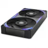 Kompiuterio ventiliatorius NZXT Performance Fan F240X 240 mm, juodas