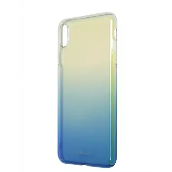 Dėklas Tellur Soft Jade iPhone XS Max — mėlynas, minkštas apsauginis dėklas
