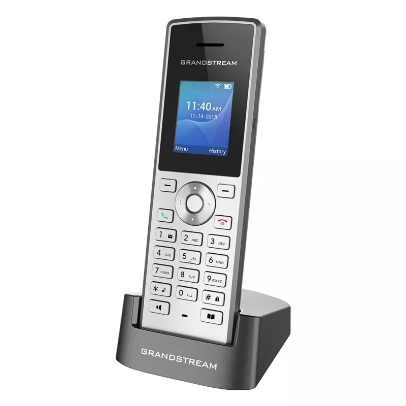 Grandstream Networks WP810 IP telefonas juodas, metalinis, 2 linijos, TFT, Wi-Fi