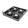 Stogo vėsinimo įrenginys Digitus DN-19 FAN-4-B-N, 19 inch, juodas RAL 9005