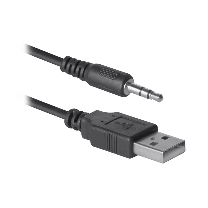 Prisijungiami garsiakalbiai DEFENDER SPK-240, 2.0, 6 W RMS, USB maitinimas, 3,5 mm, juodi