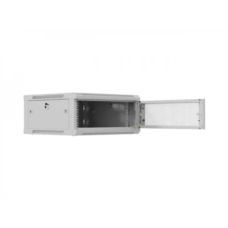 LANBERG sieninis 19 colių montavimo spintelė 4U 600x600 mm, pilka