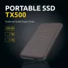 Intenso TX500 išorinis SSD diskas 500GB USB Type-C 3.2 Gen 2 rudas