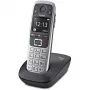 Gigaset E560 belaidis DECT telefonas su skambučio numerio atpažinimu, juodas/sidabrinis
