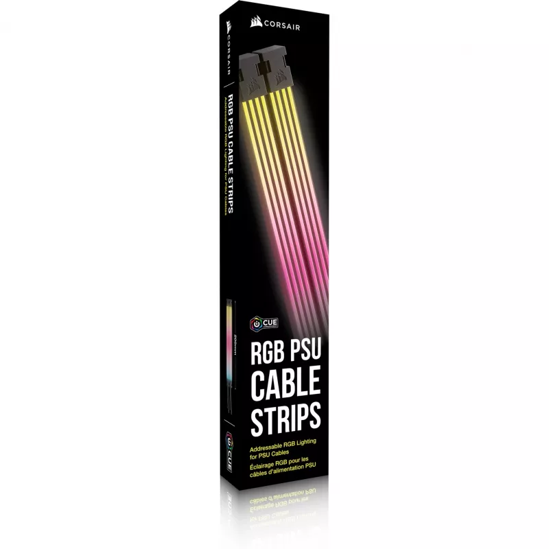 iCUE ARGB PSU juostelės, LED juostos 2x 240 mm, maitinimo šaltinio kabeliui