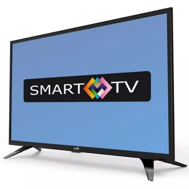 43 colių LED Full HD išmanusis televizorius LIN 43LFHD1850, 1920x1080, DVB-T2, Wi-Fi, 2×HDMI, 2×USB