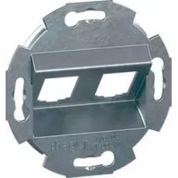 Hager GMDM032 - Nerūdijančio plieno jungiklis - Metalinis - Standartinis - Hager - 55 mm - 55 mm