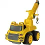 Sunkvežimis su kranu BIG Power Worker Maxi Crane Geltonas 3–7 metams