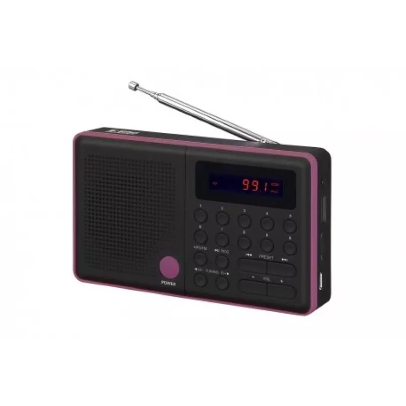 Radijo imtuvas Eltra Pliszka USB FM juodas