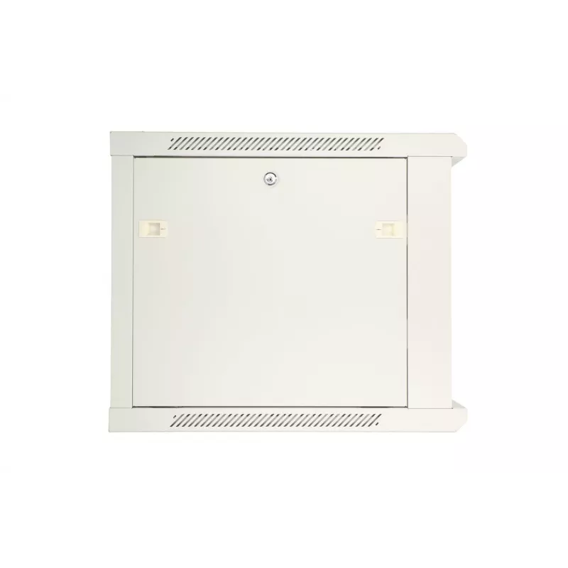 Extralink sieninis 12U 600x450 pilkas spintelės stovas su metalinėmis durelėmis