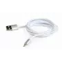 Lightning laidas Gembird CCB-MUSB2B-AMLM-6-S 1,8 m sidabrinis