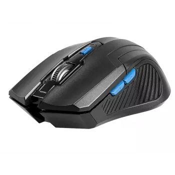 Tracer Fairy – optinė pelė – 6 mygtukai – belaidė – 2,4 GHz – belaidis USB imtuvas – juoda