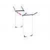Sausintuvas Leifheit Pegasus 180 Maxx Winged – grindinis džiovintuvas, 18 m džiovinimo vieta, reguliuojamas aukštis 1080–1280 mm, 550×1100×1280 mm, mėlyna/balta