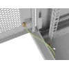 Spintos stovas LANBERG WF01-6404-23S 19 colių 4U pilkas su perforuotomis durelėmis