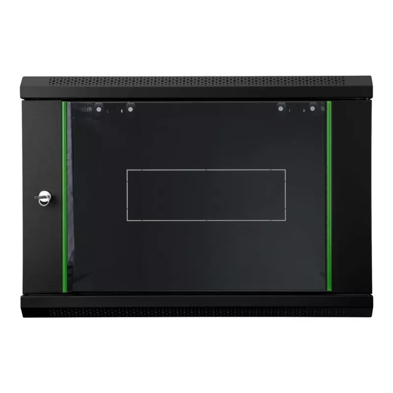 DIGITUS Dynamic Basic DN-19 16-U-EC-SW tinklo spinta – sieninė, 12U, 19 colių, juoda RAL 9005