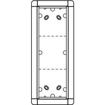 Schneider Electric rėmelis AP, 3 lizdų, 133×326 mm, modelis 1883320
