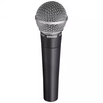 Shure SM58SE – dinaminis, kardioidinis vokalinis mikrofonas su jungikliu