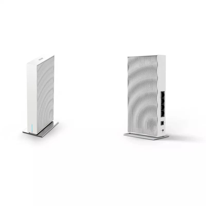 Acer Wave 7, Wi-Fi 7 tinklo maršrutizatorius, komplektas 2 vnt., EU kištukas, dviejų juostų (2.4 GHz + 5 GHz arba 2.4 GHz + 6 GHz)