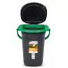 Šiukšlių dėžė Greenblue GB320BB juoda mėlyna plastikinė 19L