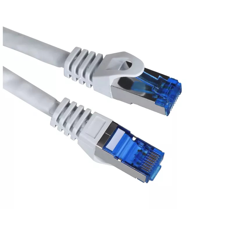Lanberg Patchcord S/FTP Cat.6a 20m Pilka LSZH