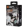 Canyon GTWS-2 Belaidės ausinės žaidimams su ausų kabliukais, USB-C, Bluetooth, įkrovimo doku, juodos (CND-GTWS2B)