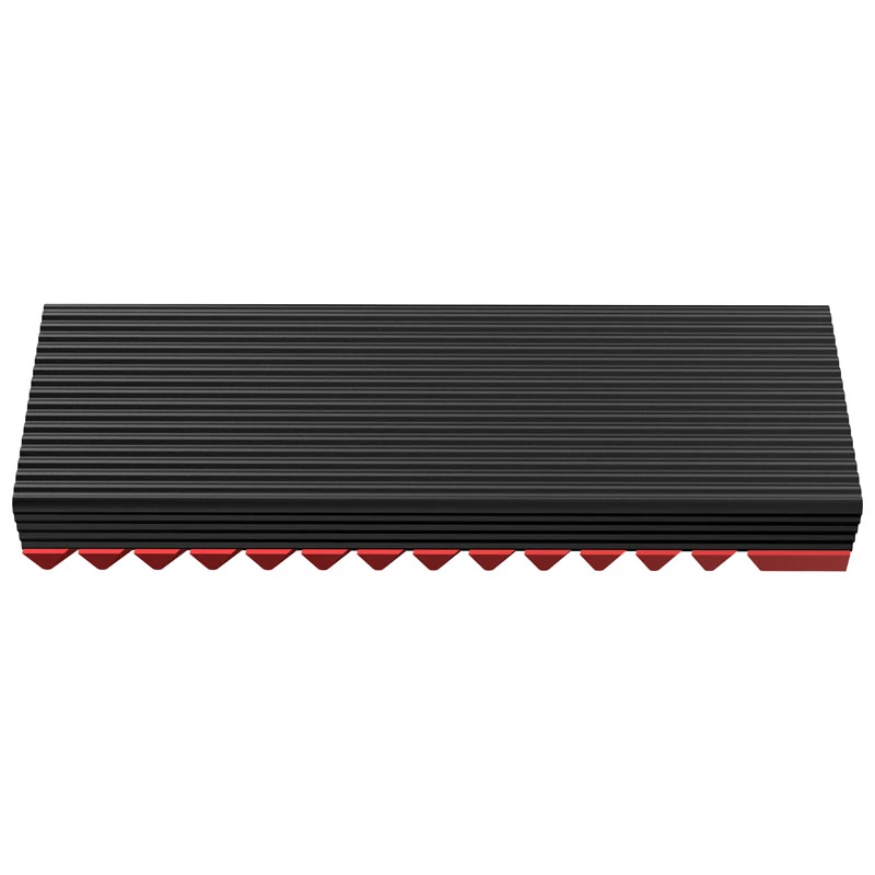 Jonsbo M.2-3 RED aušintuvas M.2 SSD – juodai raudonas 24.4mm 73mm 9.6mm