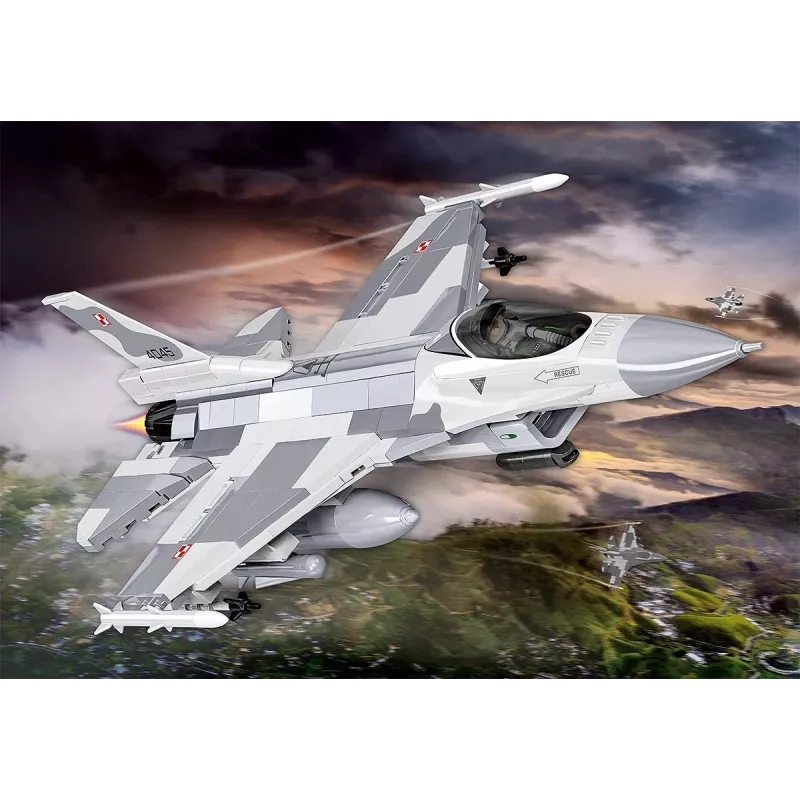 Konstruktorius Cobi F-16C Fighting Falcon – 463 dalys, modelio rinkinys