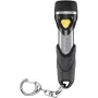 Varta Day Light Key Chain Light - Schlüsselanhänger-Blinklicht - Aluminium - Schwarz - ABS Synthetik - Aluminium - Gummi - LED - 1 Lampen - 12 lm