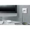 DIGITUS DA-70618 – įmontuojamas lizdas su 2 USB-A ir 1 USB-C jungtimis, 3.1 A, signalinė balta (RAL 9003)